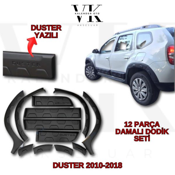 DACIA DUSTER 2012> CAMURLUK DAMALI DODIC 12 PRC. DST01