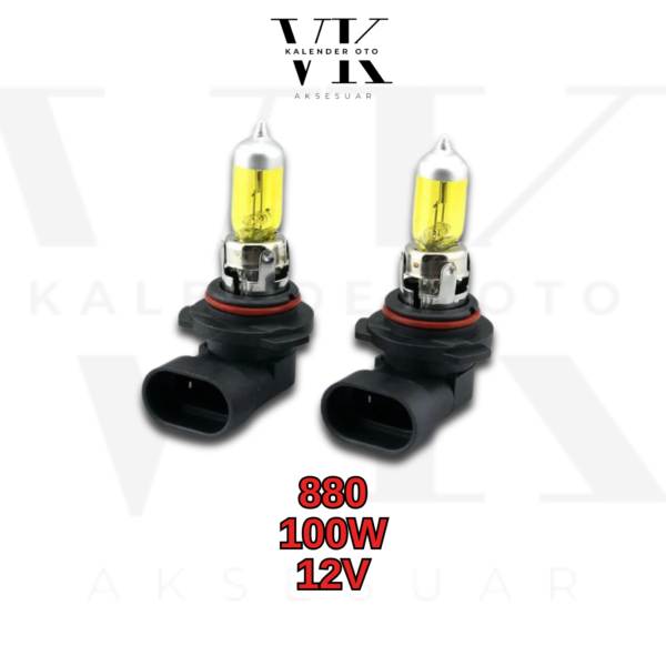 FAR AMPULU HALOJEN SARI 100W 12V 880 POINT NA16
