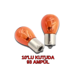 AMPUL 93 TEK DUY TURUNCU 12V 21W 2203 ONA344